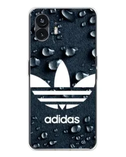 Чохол для Nothing Phone 3 з картинкою «Adidas Trefoil Blue»