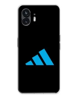 Чохол для Nothing Phone 3 з картинкою «Adidas Cyan Logo»