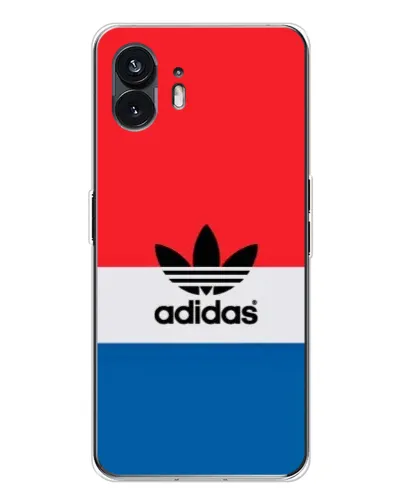 Чехол для Nothing Phone 3 с картинкой «Ретро блоки Adidas»