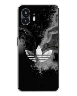 Чохол для Nothing Phone 3 з картинкою «Абстрактний дим Adidas»