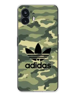 Чохол для Nothing Phone 3 з картинкою «Мілітарі стиль Adidas»