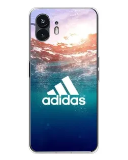 Чохол для Nothing Phone 3 з картинкою «Океанська глибина адідас»