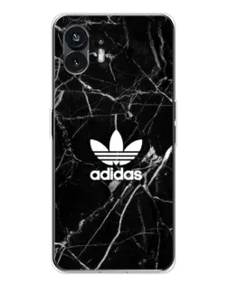 Чохол для Nothing Phone 3 з картинкою «Білий мармур Adidas»