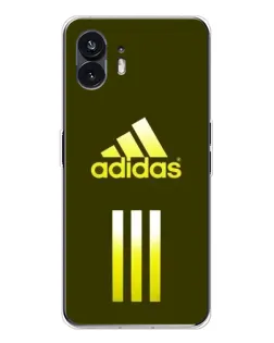 Чехол для Nothing Phone 3 с картинкой «Оливковый градиент Adidas»