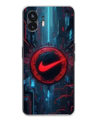 Чехол для Nothing Phone 3 с картинкой «Техногенный стиль Nike»