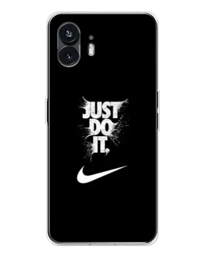 Чехол для Nothing Phone 3 с картинкой «Текстовый принт Nike»