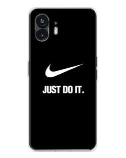 Чехол для Nothing Phone 3 с картинкой «Классический принт Nike»
