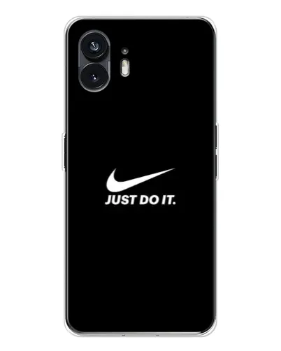 Чехол для Nothing Phone 3 с картинкой «Минимализм от Nike»