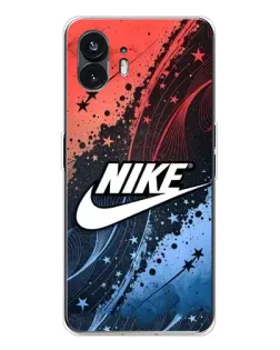 Чехол для Nothing Phone 3 с картинкой «Градиентный принт Найк»