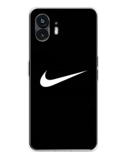 Чехол для Nothing Phone 3 с картинкой «Минималистический Найк»