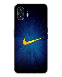 Чехол для Nothing Phone 3 с картинкой «Синий пульс Nike»