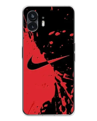 Чохол для Nothing Phone 3 з картинкою «Червоні бризки Nike» Чохол для Nothing Phone 3 з картинкою «Червоні бризки Nike»