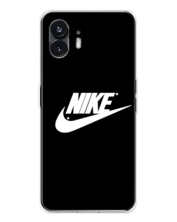 Чехол для Nothing Phone 3 с картинкой «Мазки краски Nike»