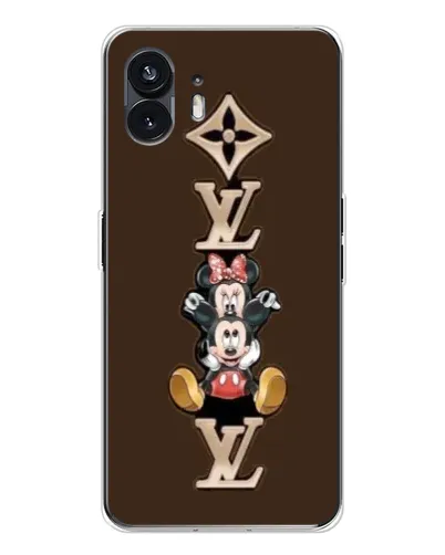 Чехол для Nothing Phone 3 с картинкой «LV и Микки Маус» Чехол для Nothing Phone 3 с картинкой «LV и Микки Маус»