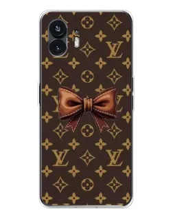 Чехол для Nothing Phone 3 с картинкой «LV с бантом»