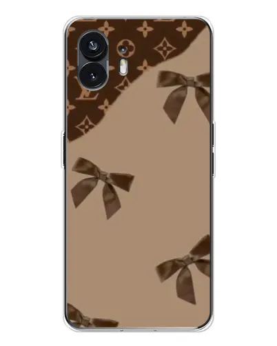 Чехол для Nothing Phone 3 с картинкой «LV — кофейный атлас» Чехол для Nothing Phone 3 с картинкой «LV — кофейный атлас»
