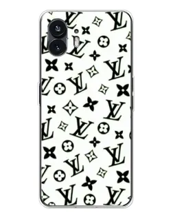 Чехол для Nothing Phone 3 с картинкой «Монохромный хаос LV»