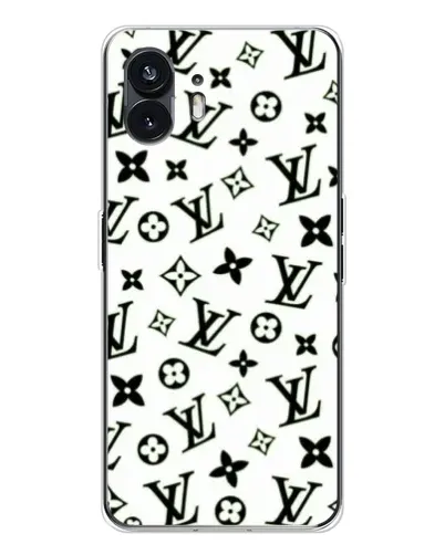 Чехол для Nothing Phone 3 с картинкой «Монохромный хаос LV» Чехол для Nothing Phone 3 с картинкой «Монохромный хаос LV»
