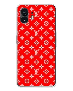 Чехол для Nothing Phone 3 с картинкой «Яркий паттерн LV»