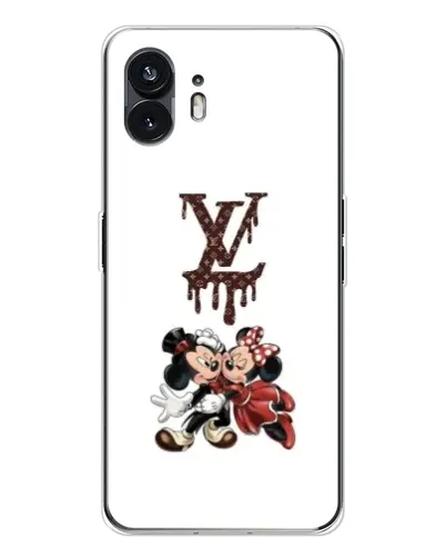 Чехол для Nothing Phone 3 с картинкой «LV и Микки Маус» Чехол для Nothing Phone 3 с картинкой «LV и Микки Маус»