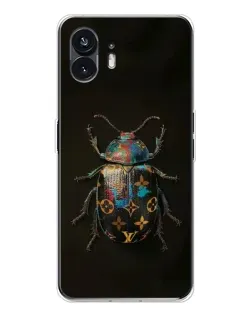 Чехол для Nothing Phone 3 с картинкой «LV — мраморный принт»
