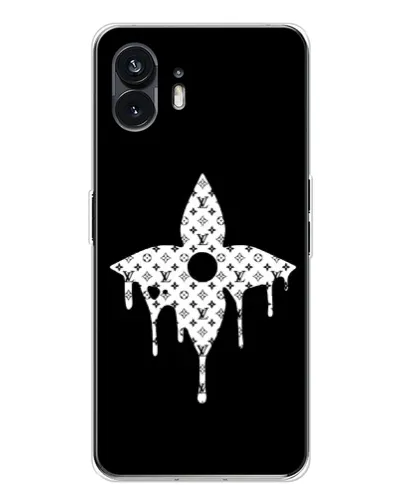 Чехол для Nothing Phone 3 с картинкой «Цветочная монограмма» Чехол для Nothing Phone 3 с картинкой «Цветочная монограмма»