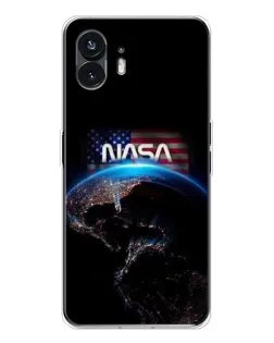 Чехол для Nothing Phone 3 с картинкой «Земля из космоса NASA»