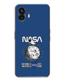 Чехол для Nothing Phone 3 с картинкой «NASA — лунная миссия»