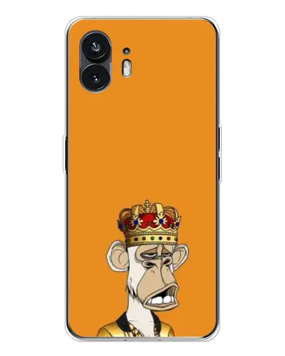 Чехол для Nothing Phone 3 с картинкой «Золотая обезьяна Bored Ape»