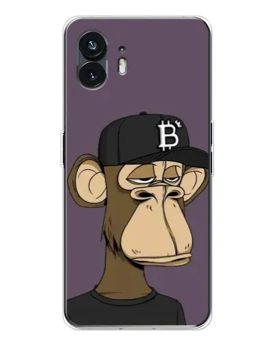 Чехол для Nothing Phone 3 с картинкой «Bored Ape в кепке»
