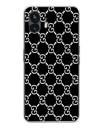 Чехол для Nothing Phone 3 с картинкой «Gucci — сетчатый паттерн»