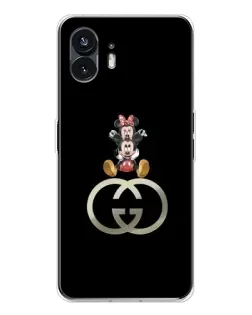 Чохол для Nothing Phone 3 з картинкою «Мінні Маус на лого»