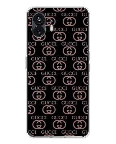 Чехол для Nothing Phone 3 с картинкой «Классическая монограмма Gucci»