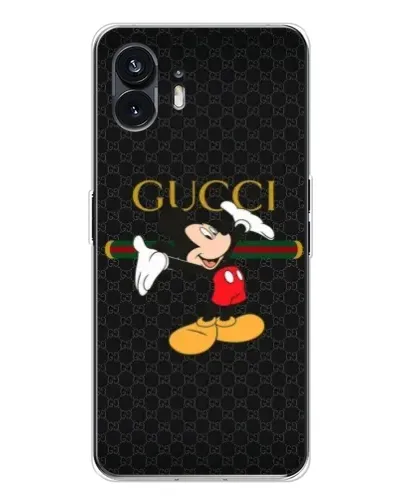 Чехол для Nothing Phone 3 с картинкой «Микки Маус Gucci»
