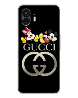 Чохол для Nothing Phone 3 з картинкою «Gucci — герої Disney»