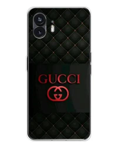 Чехол для Nothing Phone 3 с картинкой «Gucci — стеганый черный»