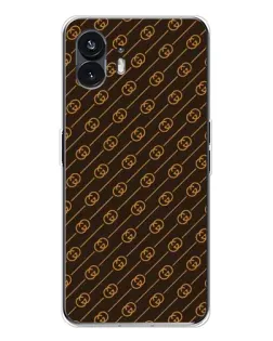 Чохол для Nothing Phone 3 з картинкою «Gucci — золоті діагоналі»