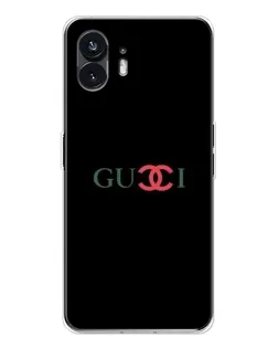 Чохол для Nothing Phone 3 з картинкою «Gucci — червоний градієнт»