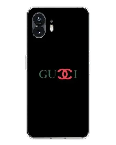 Чехол для Nothing Phone 3 с картинкой «Gucci — красный градиент»