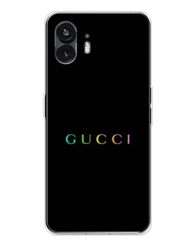 Чехол для Nothing Phone 3 с картинкой «Gucci — неоновый минимализм» Чехол для Nothing Phone 3 с картинкой «Gucci — неоновый минимализм»