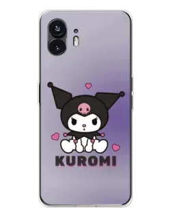 Чохол для Nothing Phone 3 з картинкою «Kuromi — фіолетовий арт»