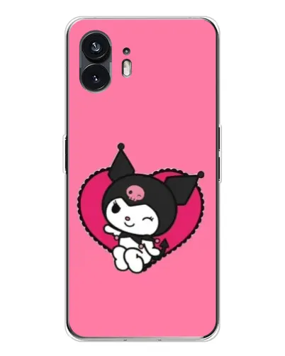 Чохол для Nothing Phone 3 з картинкою «Kuromi — любов у серці» Чохол для Nothing Phone 3 з картинкою «Kuromi — любов у серці»