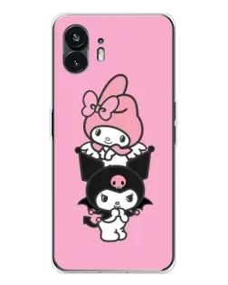 Чохол для Nothing Phone 3 з картинкою «My Melody та Kuromi»