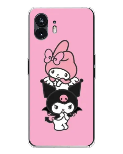 Чохол для Nothing Phone 3 з картинкою «My Melody та Kuromi» Чохол для Nothing Phone 3 з картинкою «My Melody та Kuromi»