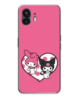Чохол для Nothing Phone 3 з картинкою «Kuromi та My Melody»