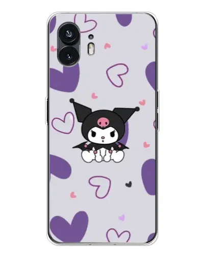 Чохол для Nothing Phone 3 з картинкою «Kuromi та лавандові серця» Чохол для Nothing Phone 3 з картинкою «Kuromi та лавандові серця»