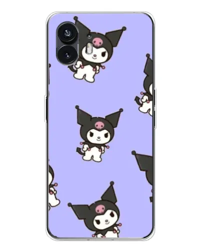 Чохол для Nothing Phone 3 з картинкою «Паттерн з Kuromi» Чохол для Nothing Phone 3 з картинкою «Паттерн з Kuromi»