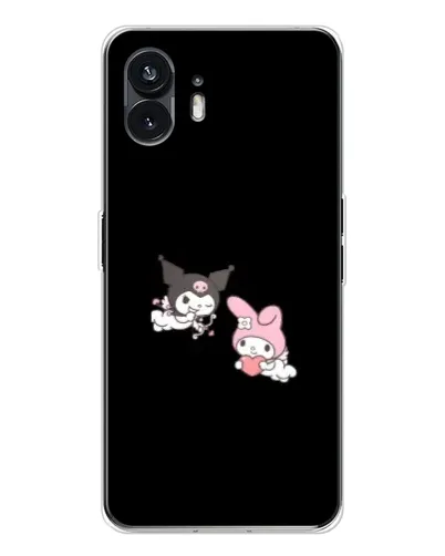 Чохол для Nothing Phone 3 з картинкою «My Melody та Kuromi» Чохол для Nothing Phone 3 з картинкою «My Melody та Kuromi»