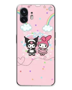 Чохол для Nothing Phone 3 з картинкою «My Melody та Kuromi»