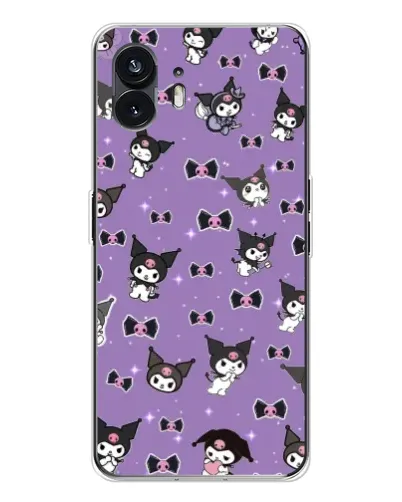 Чохол для Nothing Phone 3 з картинкою «Kuromi — патерн» Чохол для Nothing Phone 3 з картинкою «Kuromi — патерн»